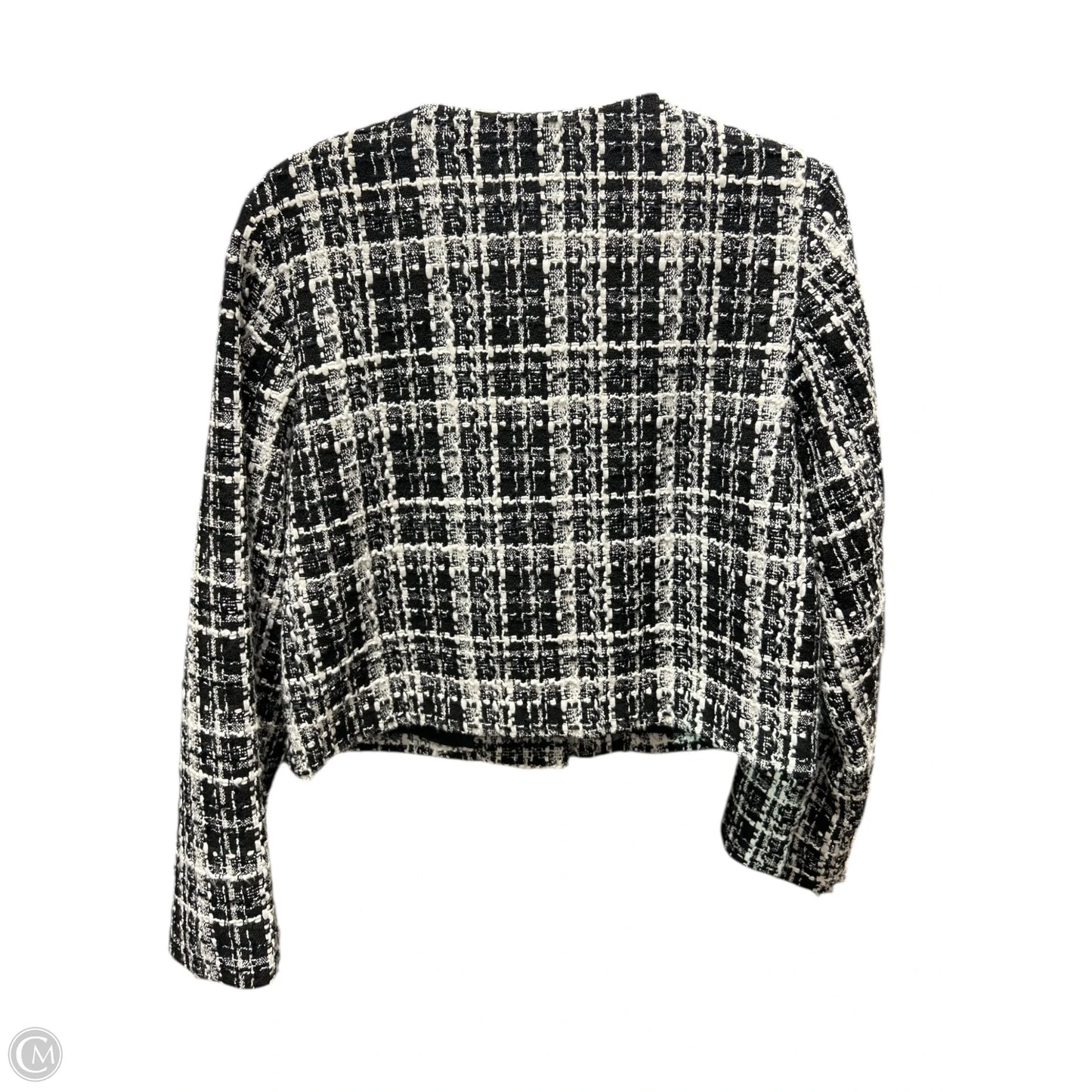 Jacket Other By H&m In Black & White, Size: M