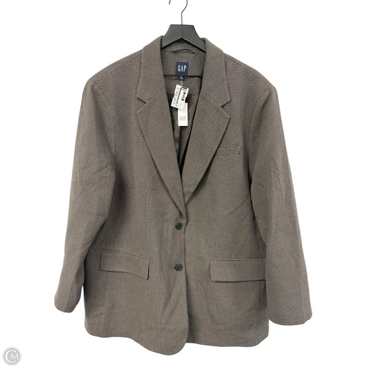Blazer By Gap In Brown, Size: Xxl