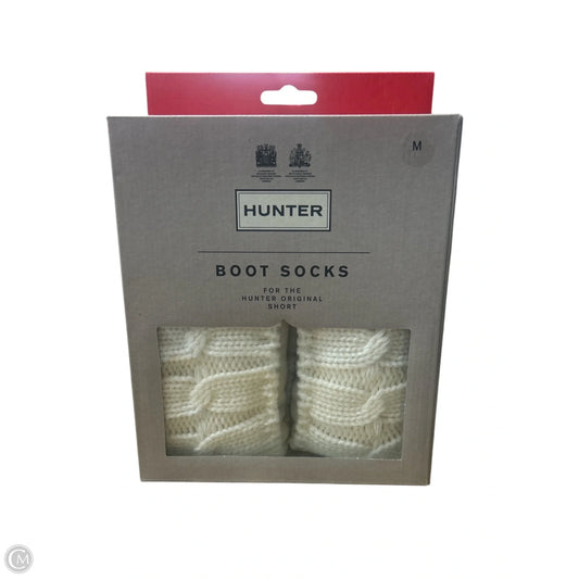 Socks By Hunter In White, Size: M