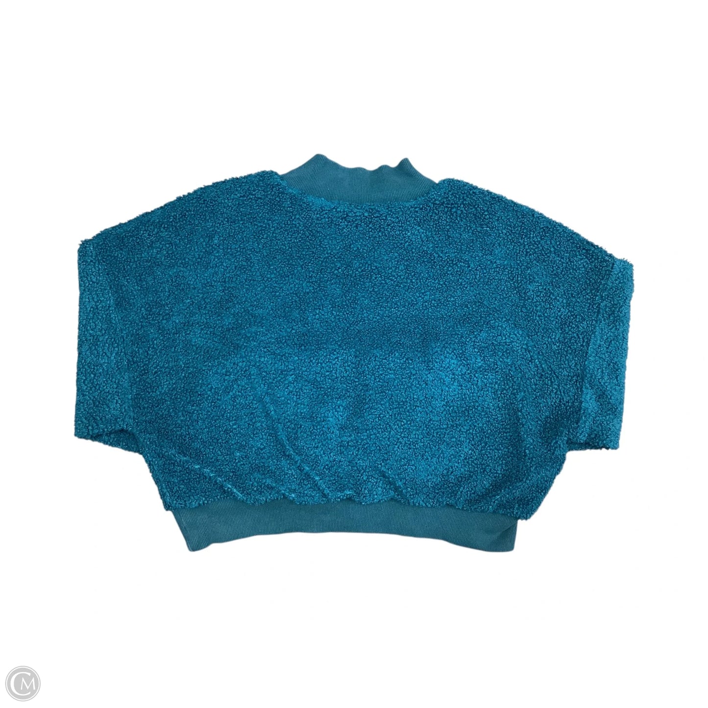Sweatshirt Crewneck By Fabletics In Teal, Size: M