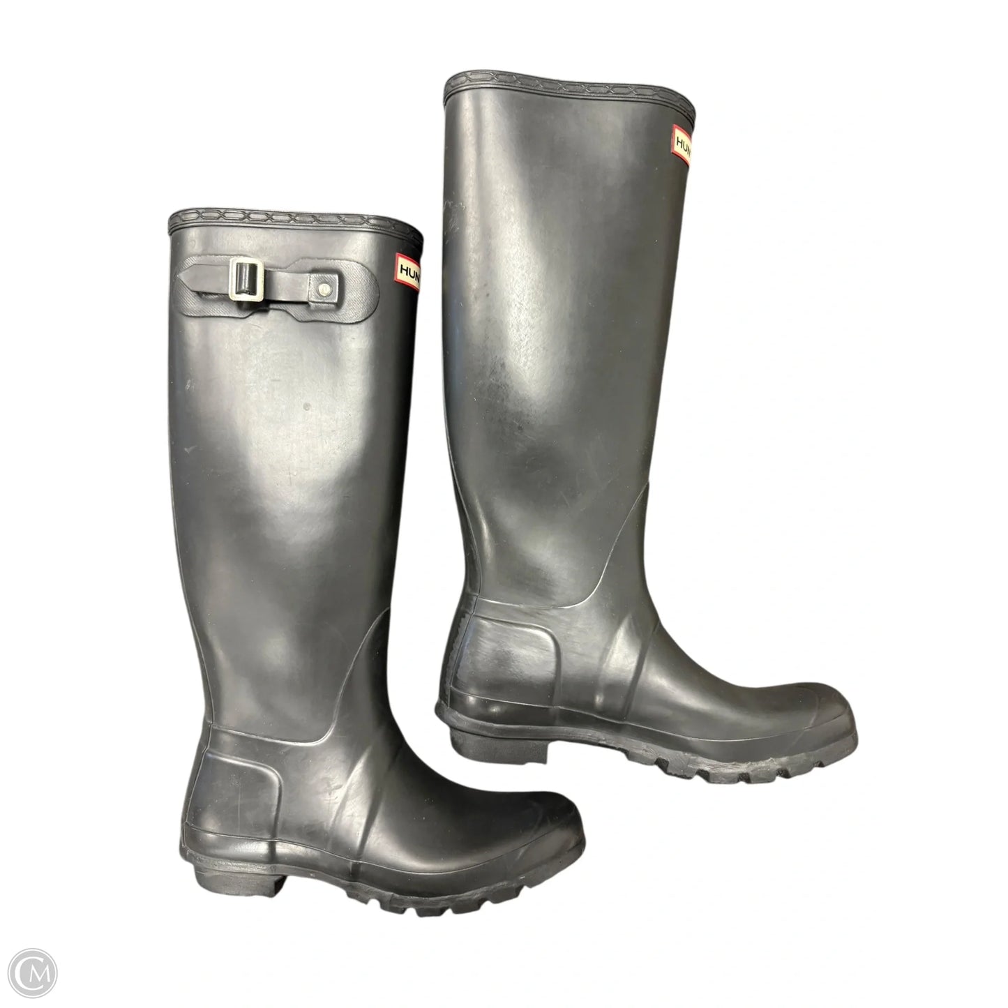 Boots Rain By Hunter In Black, Size: 7