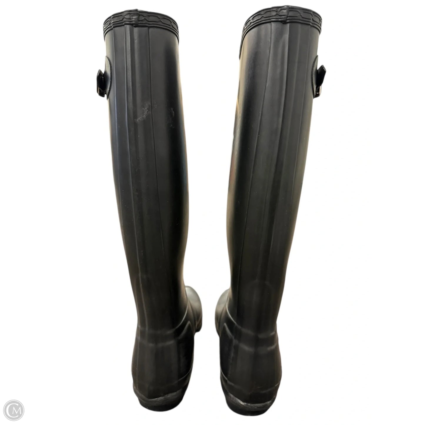 Boots Rain By Hunter In Black, Size: 7