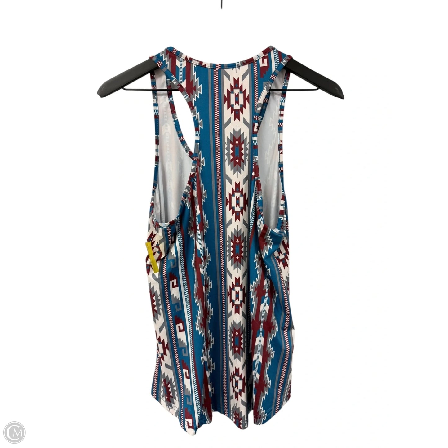 Top Sleeveless By Clothes Mentor In Blue & Red, Size: S