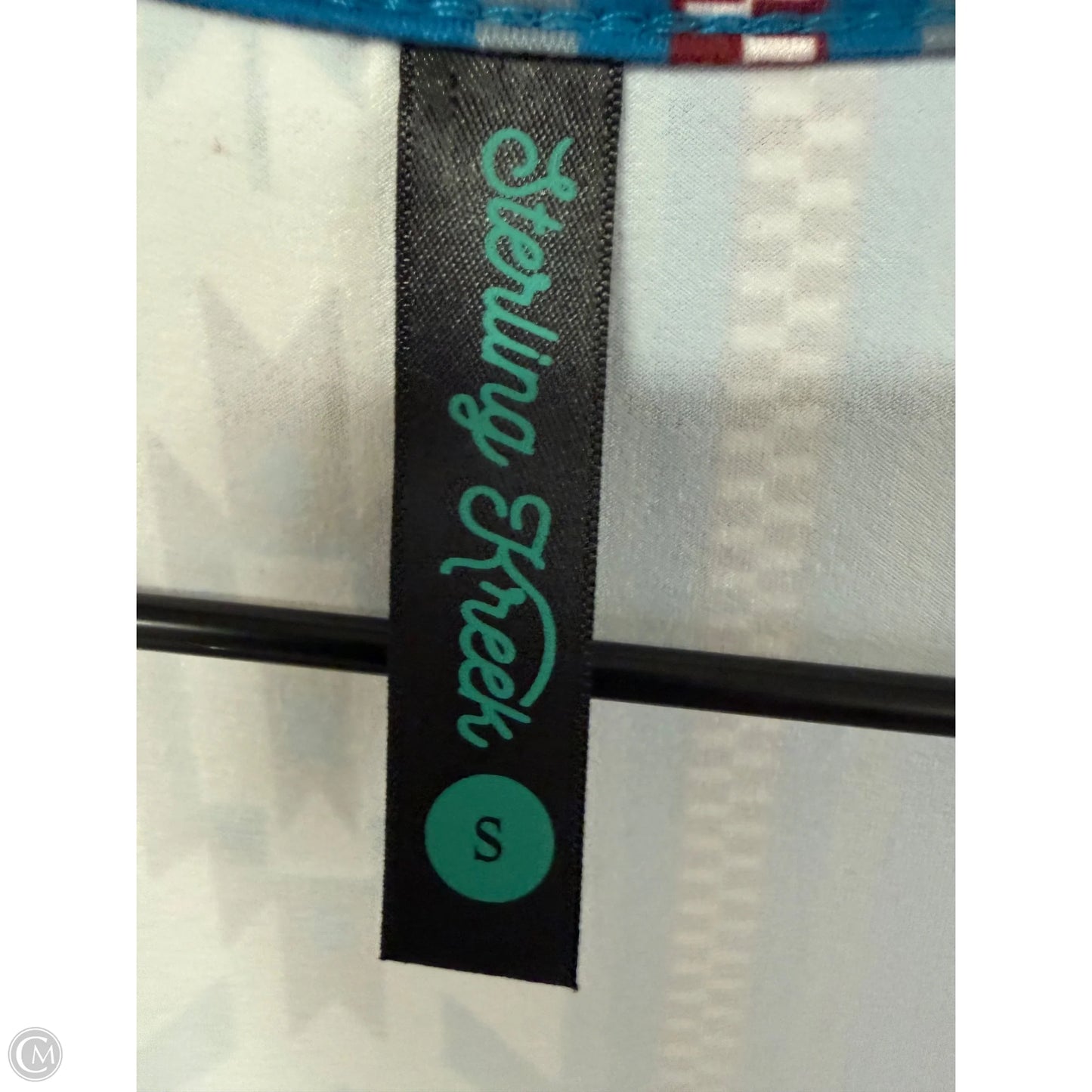 Top Sleeveless By Clothes Mentor In Blue & Red, Size: S