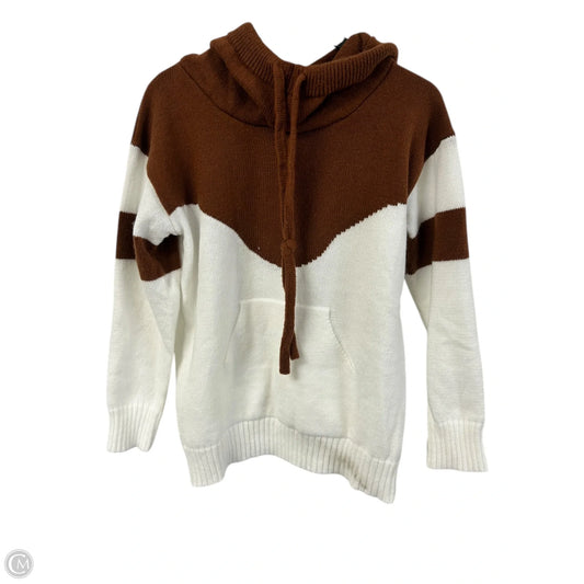 Sweater By Cmf In Brown & White, Size: S