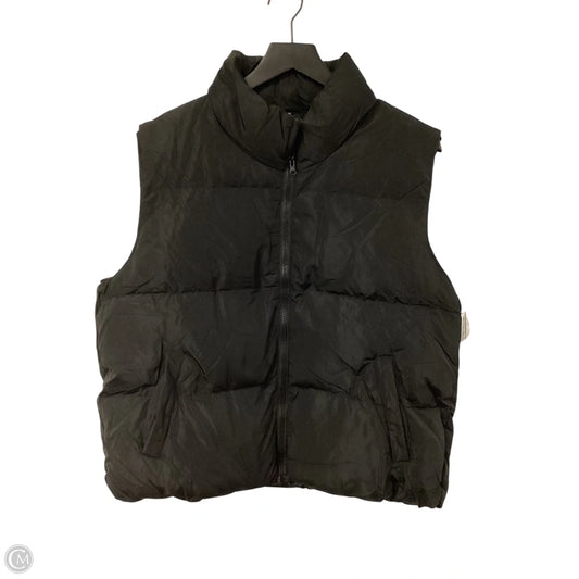 Vest Puffer & Quilted By Cmf In Black, Size: Xl