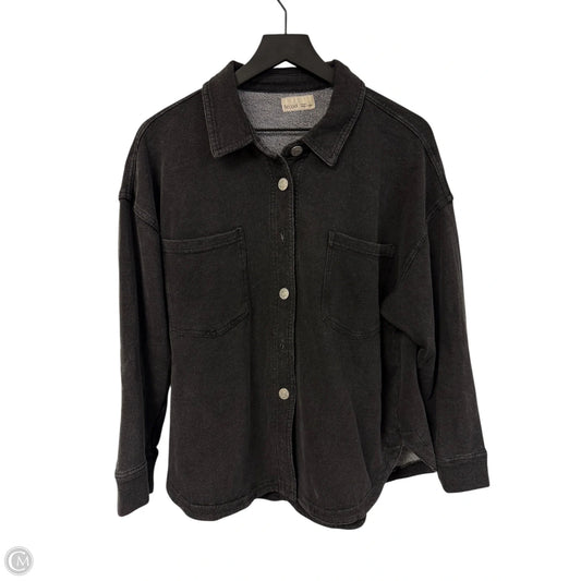 Jacket Shirt By Be Cool In Black, Size: M