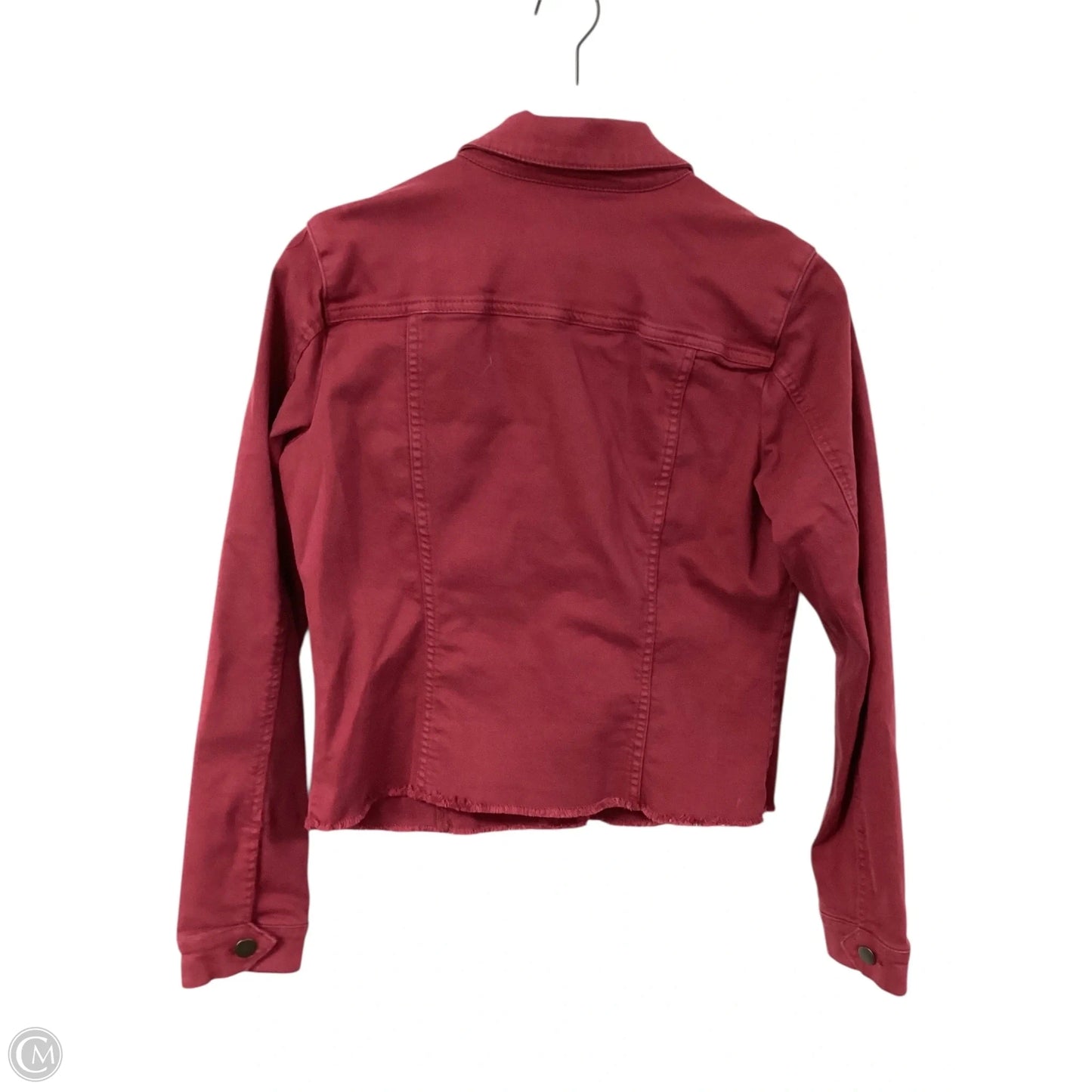 Jacket Denim By Kut In Pink Denim, Size: S