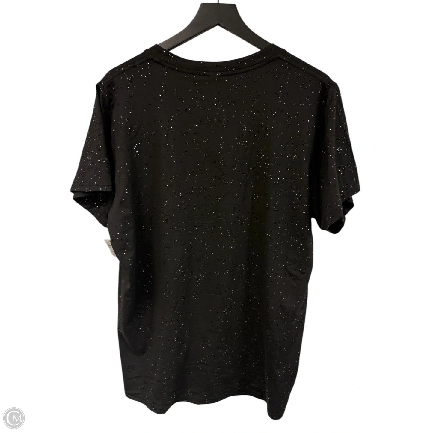 Top Short Sleeve By Cmf In Black, Size: Xxl