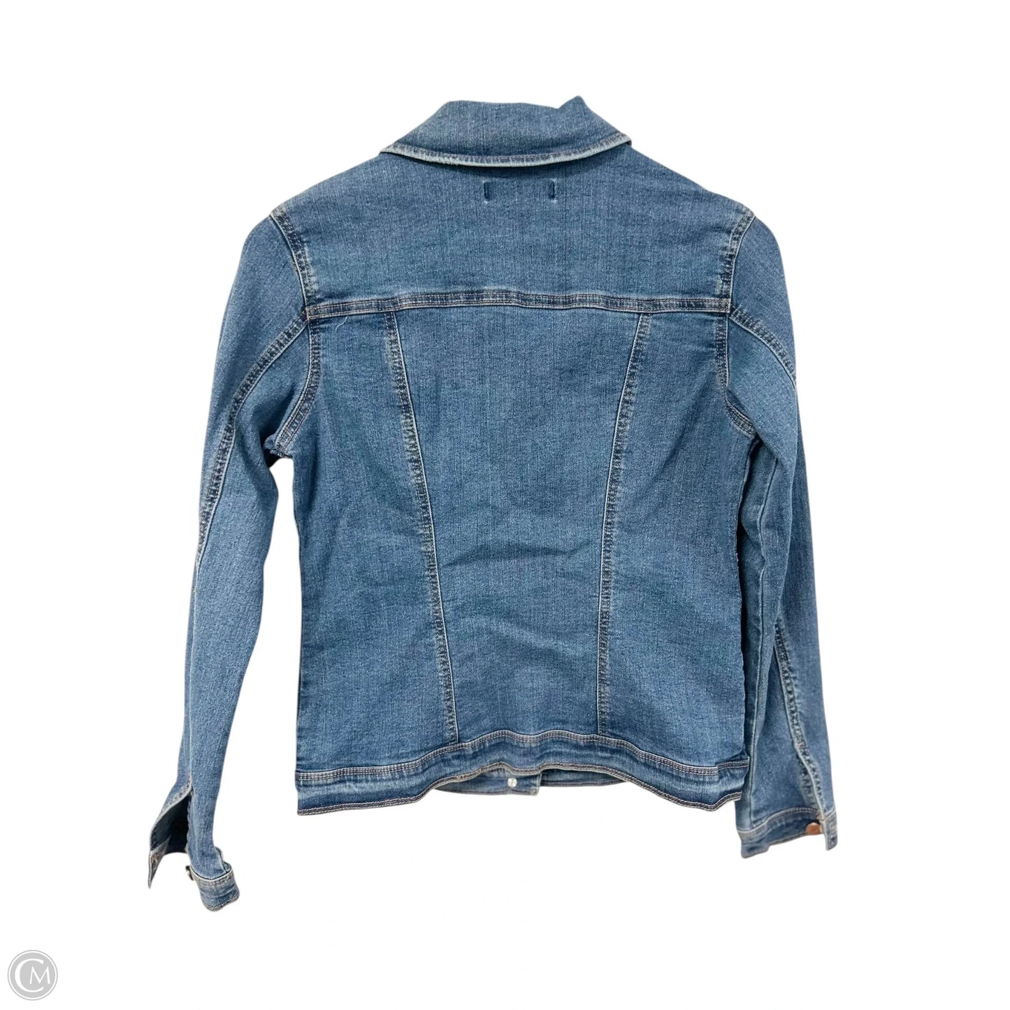 Jacket Denim By 1822 Denim In Blue Denim, Size: S