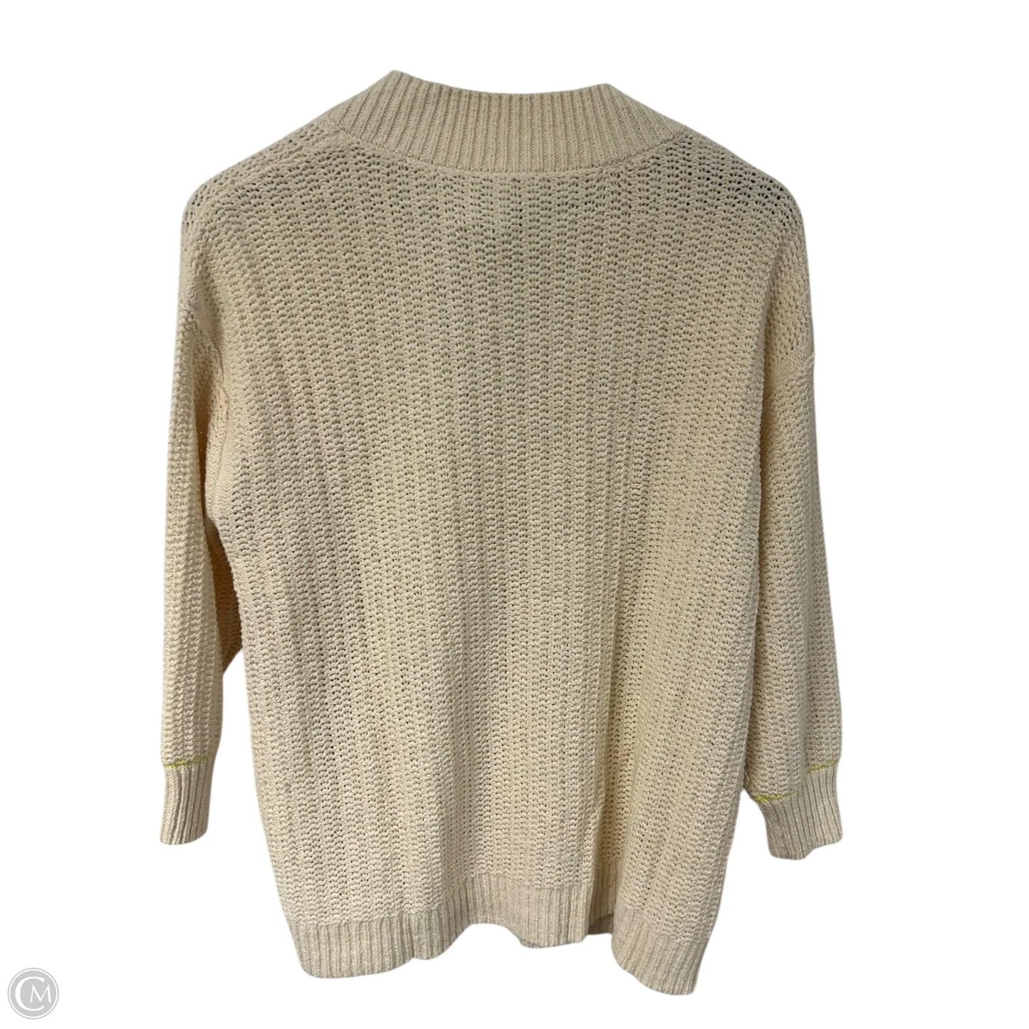Sweater By Cabi In White, Size: M