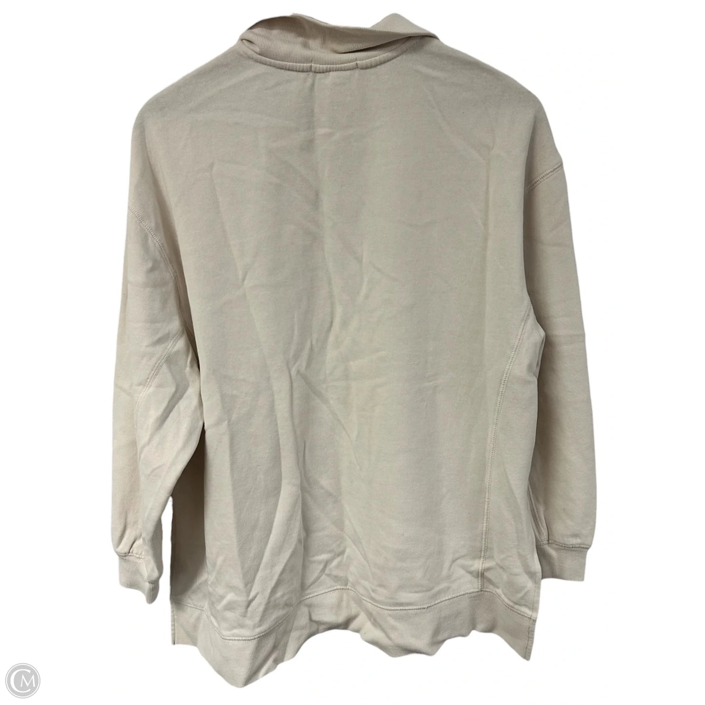 Sweatshirt Collar By Z Supply In White, Size: L