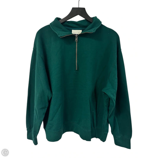 Sweatshirt Collar By Universal Thread In Green, Size: Xl