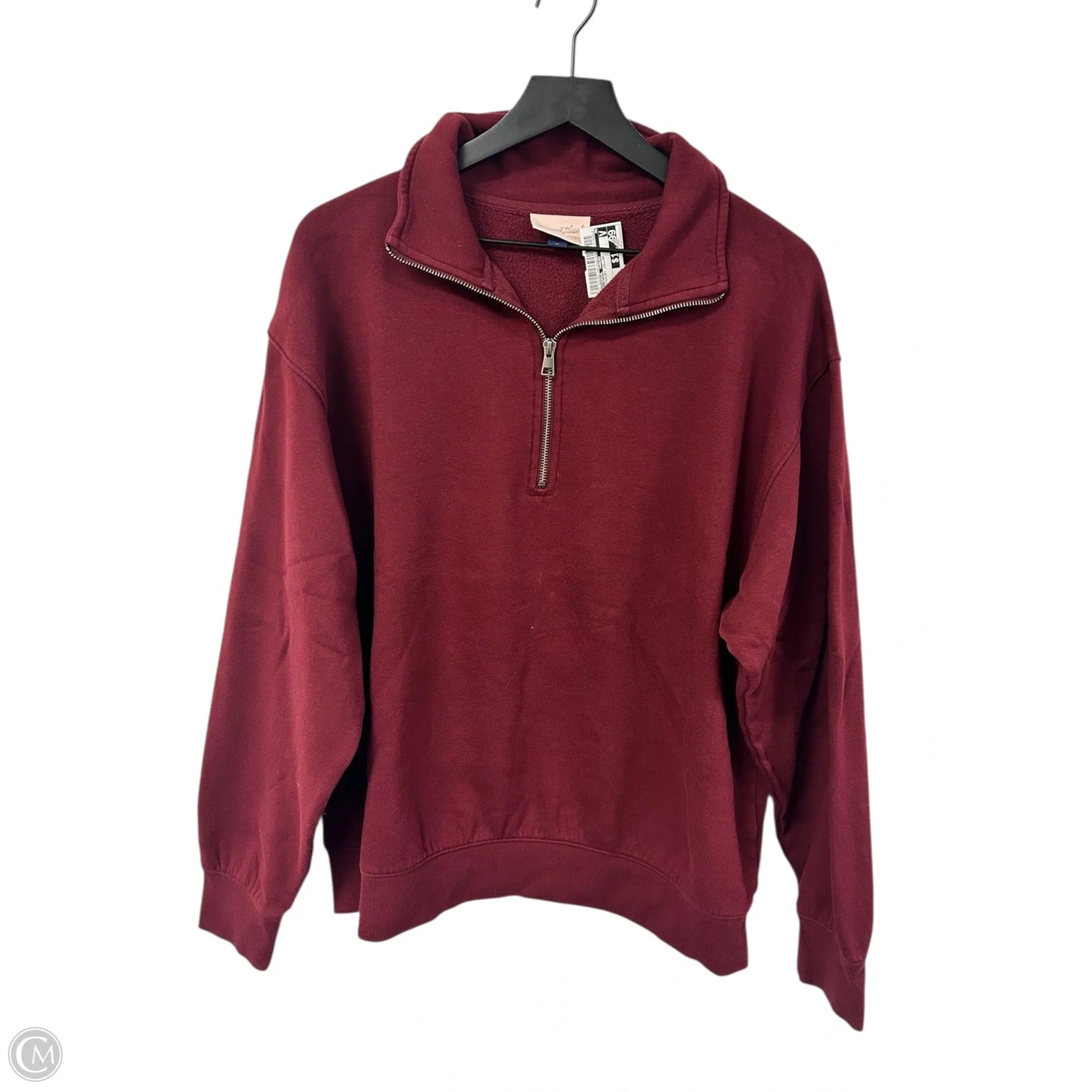 Sweatshirt Collar By Universal Thread In Red, Size: Xl