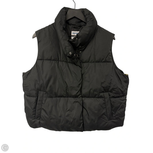 Vest Puffer & Quilted By Old Navy In Black, Size: L