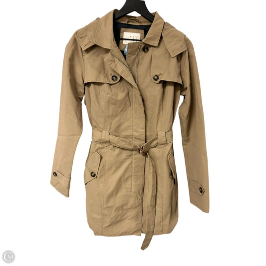 Coat Trench Coat By A New Day In Tan, Size: M