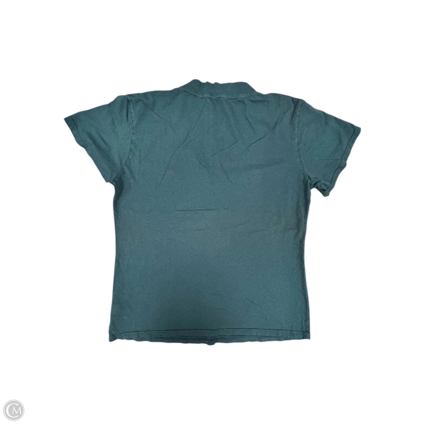 Top Short Sleeve Basic By Cmc In Teal, Size: Xs