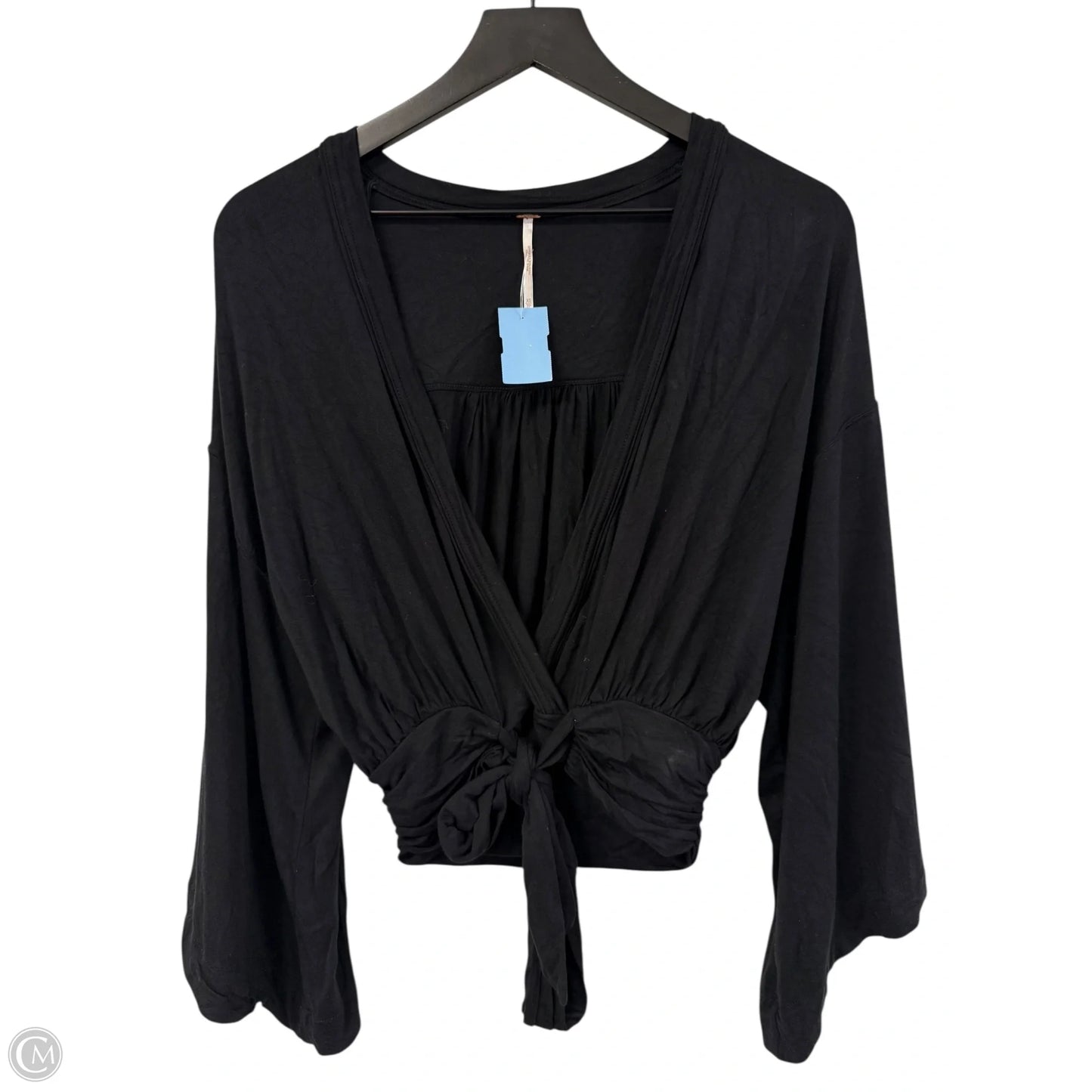Top Long Sleeve By Free People In Black, Size: Xs