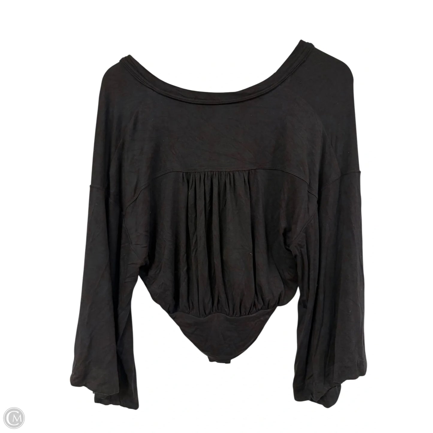 Top Long Sleeve By Free People In Black, Size: Xs