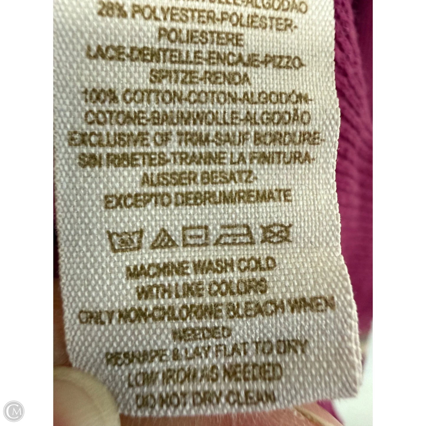 Top Long Sleeve By Free People In Pink, Size: S