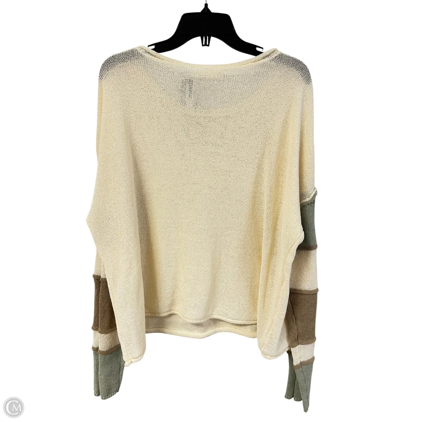 Sweater By Doe & Rae In Cream, Size: L