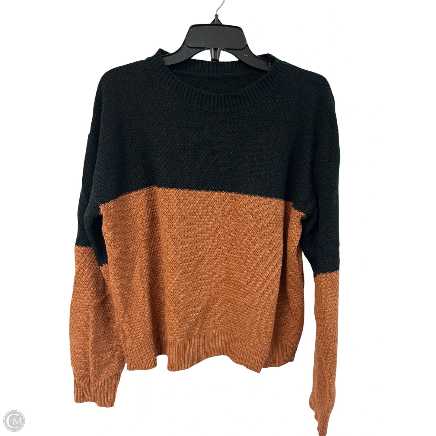 Sweater By Cmf In Black & Brown, Size: L