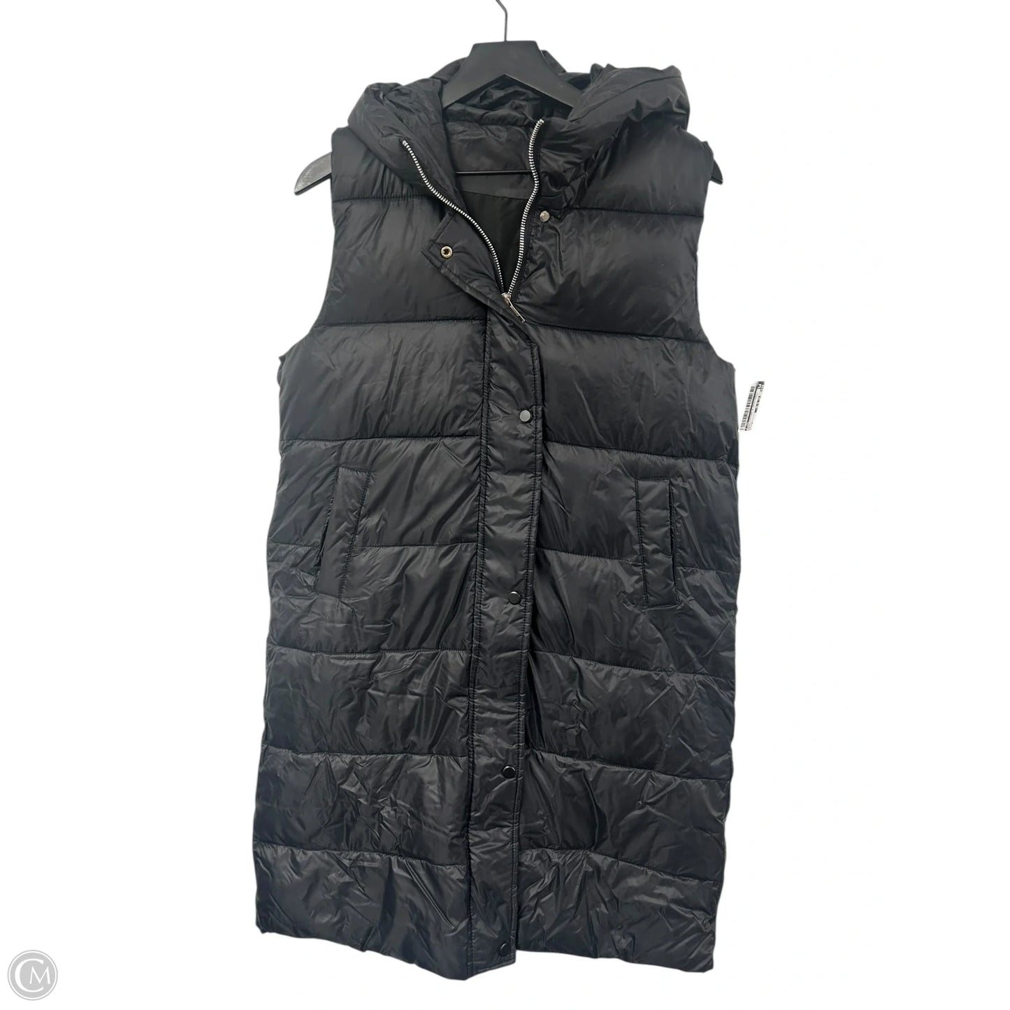 Vest Puffer & Quilted By Cmf In Black, Size: M