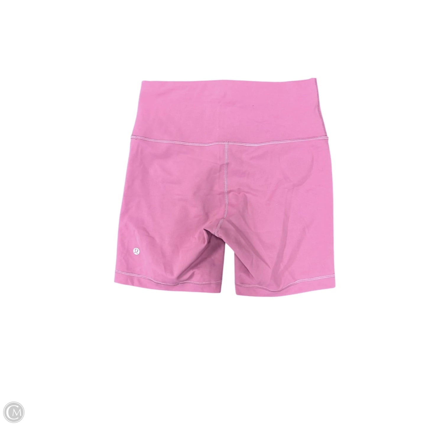 Athletic Shorts By Lululemon In Pink, Size: 8