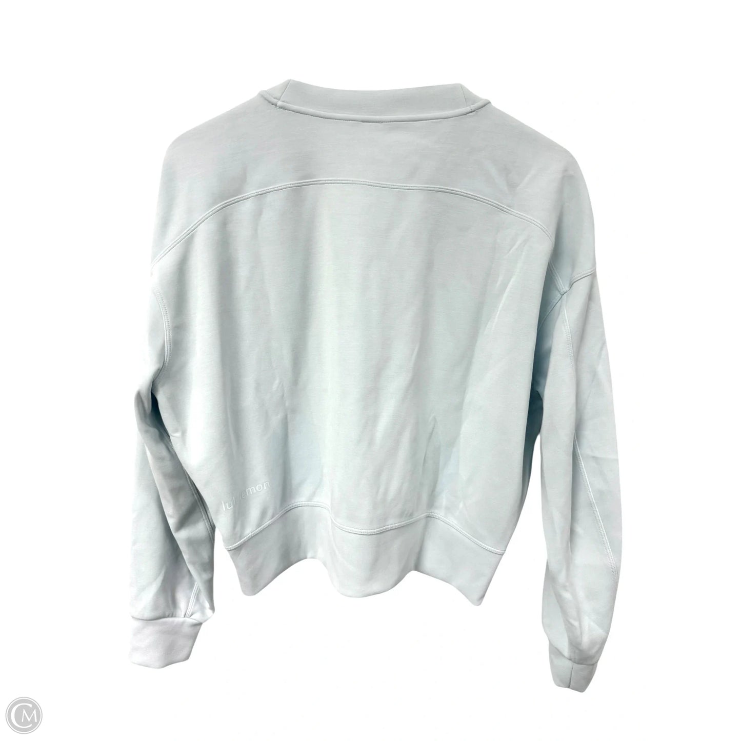 Athletic Sweatshirt Crewneck By Lululemon In Blue, Size: 6