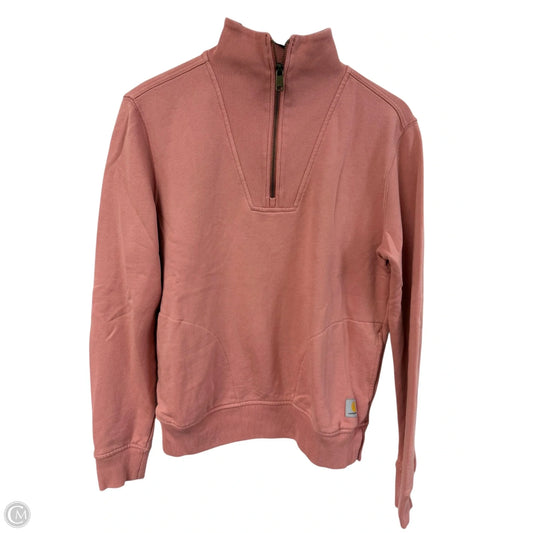 Sweatshirt Collar By Carhartt In Pink, Size: Xs