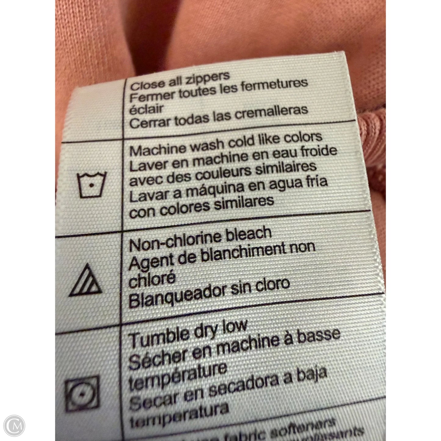 Sweatshirt Collar By Carhartt In Pink, Size: Xs