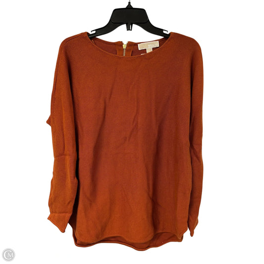 Sweater By Michael By Michael Kors In Orange, Size: L