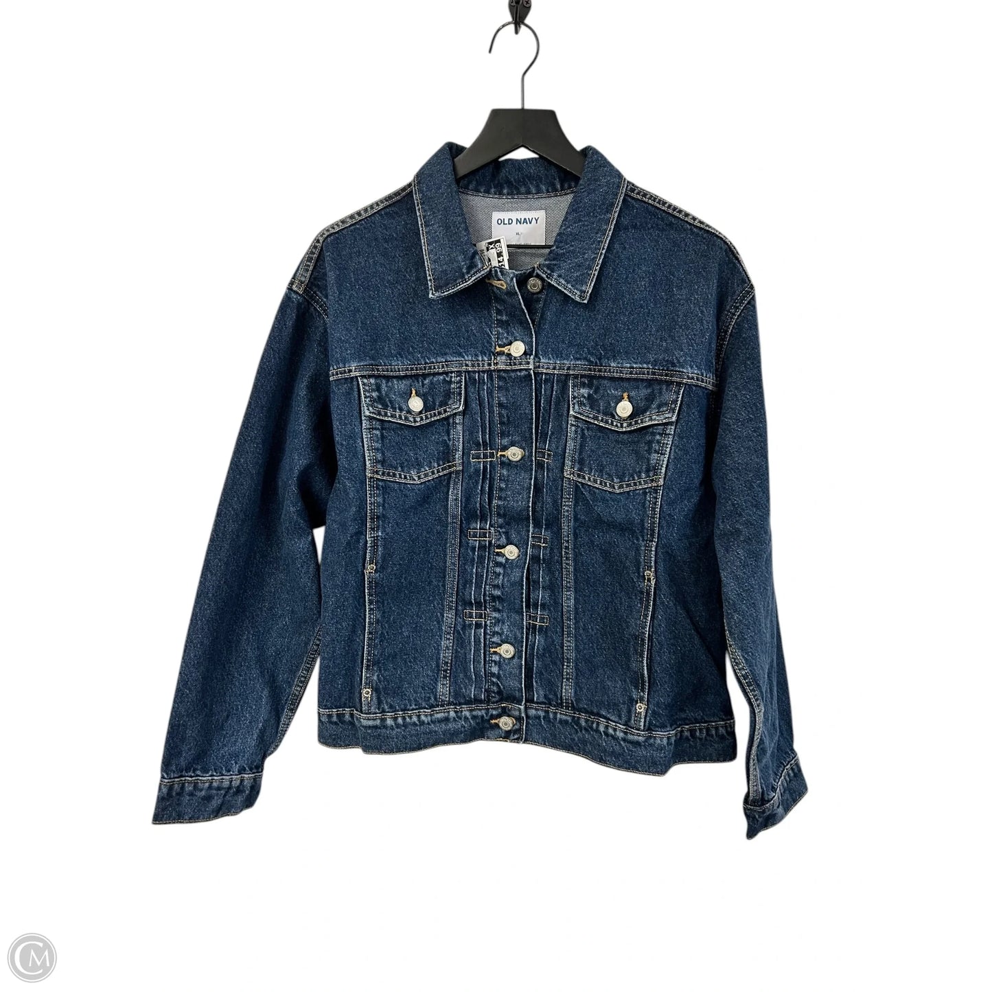 Jacket Denim By Old Navy In Blue Denim, Size: Xl