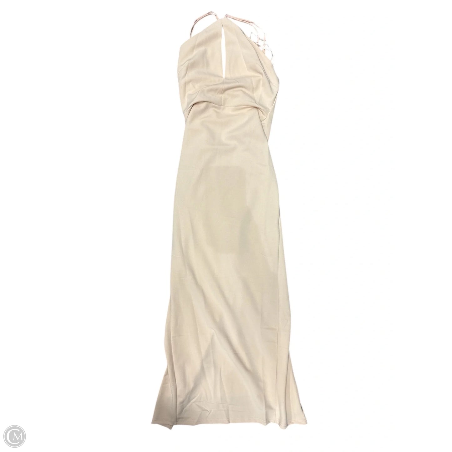 Dress Party Long By Cmb In Peach, Size: S
