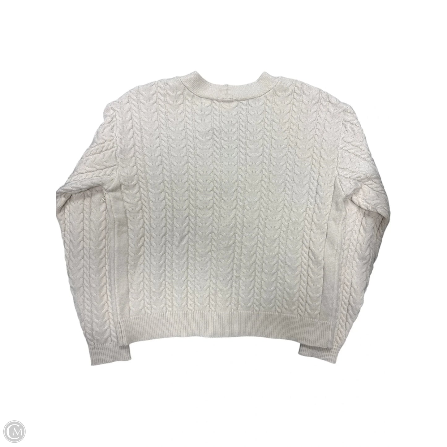 Sweater Cardigan By Cyrus In Cream, Size: S