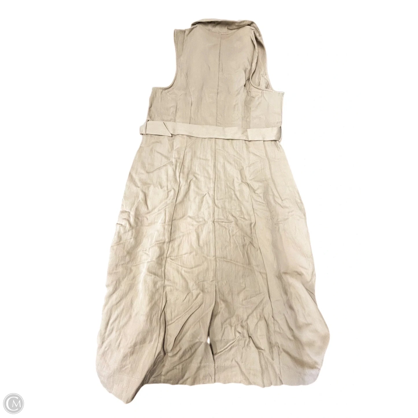 Dress Casual Midi By A New Day In Tan, Size: Xxl