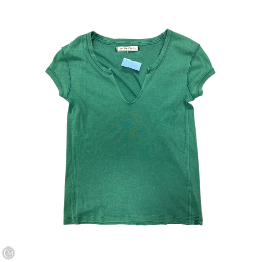 Top Short Sleeve By We The Free In Green, Size: M