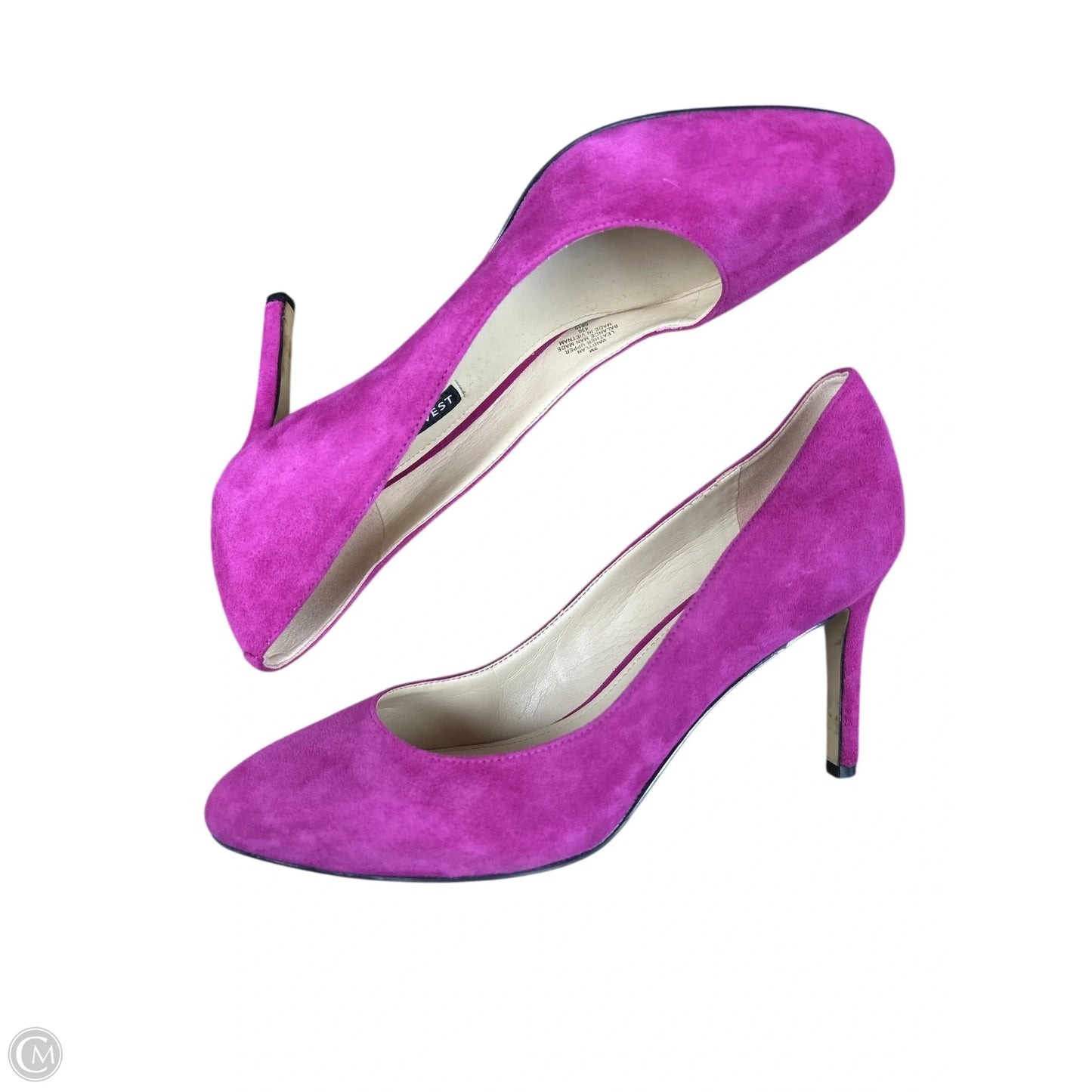 Shoes Heels Stiletto By Nine West In Pink, Size: 9