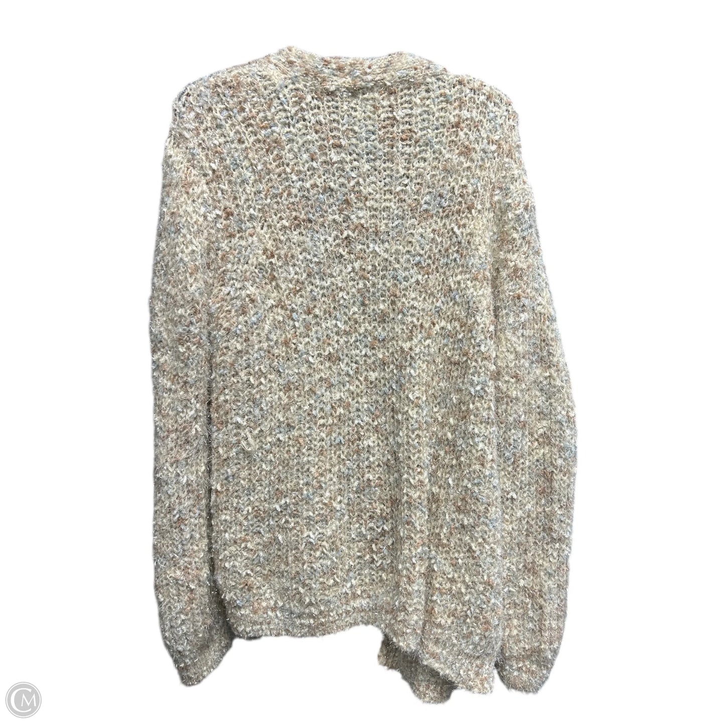 Sweater Cardigan By Maurices In Tan, Size: 1x