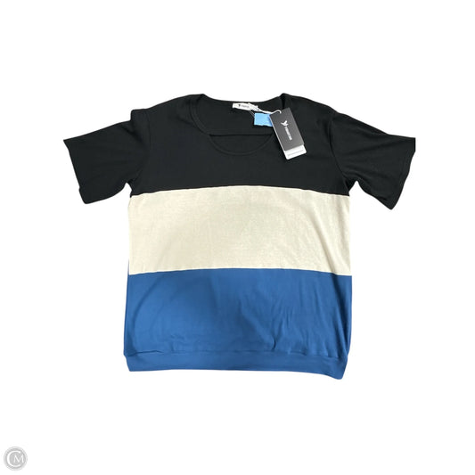 Top Short Sleeve Basic By Cmf In Multi-colored, Size: 2x