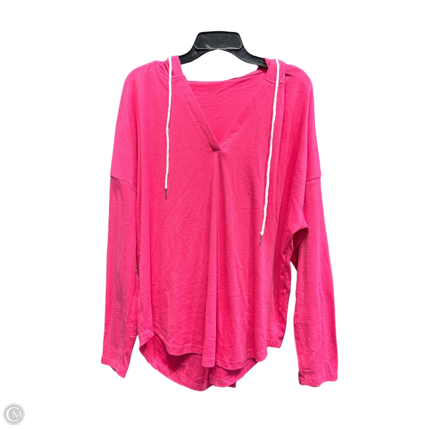 Top Long Sleeve By Cmf In Pink, Size: 2x