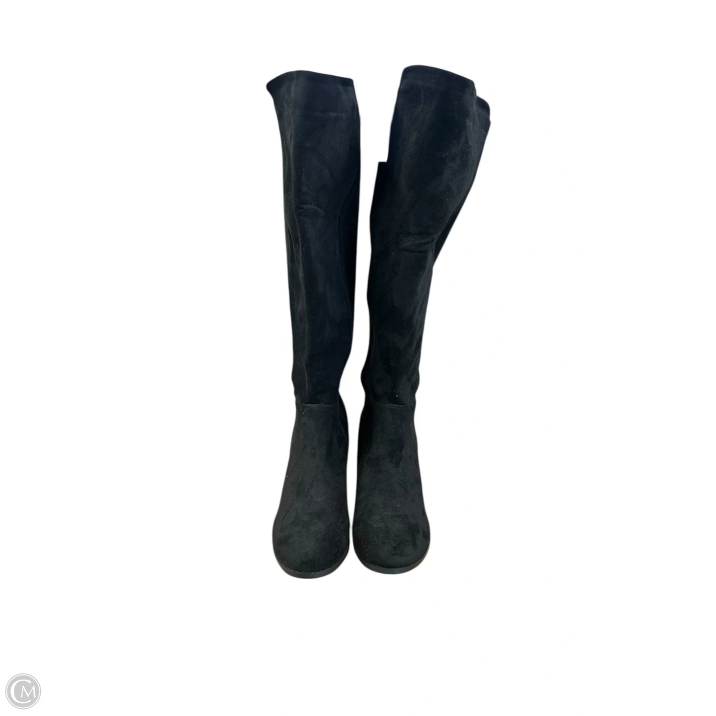 Boots Mid-calf Heels By Cmf In Black, Size: 11