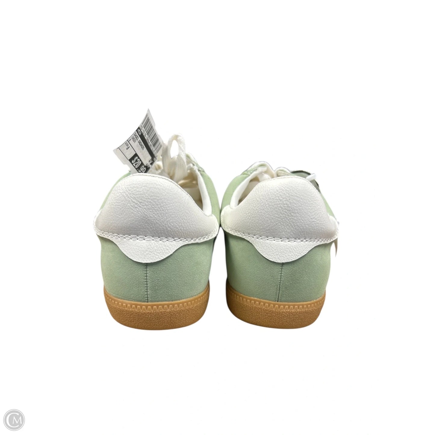 Shoes Sneakers By Mia In Green, Size: 8