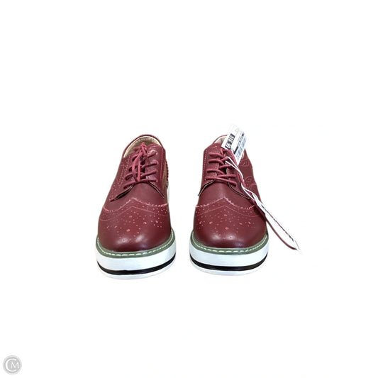 Shoes Sneakers By Clothes Mentor In Red, Size: 10