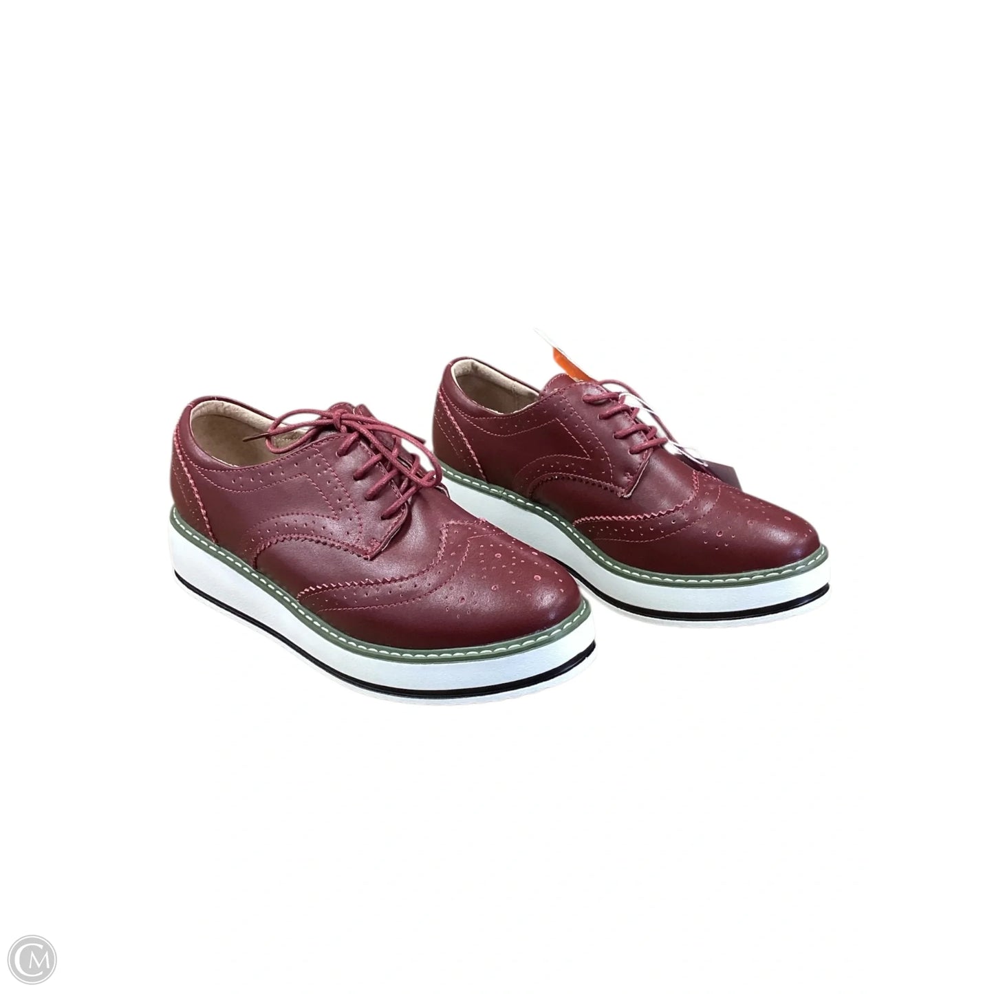Shoes Sneakers By Clothes Mentor In Red, Size: 10