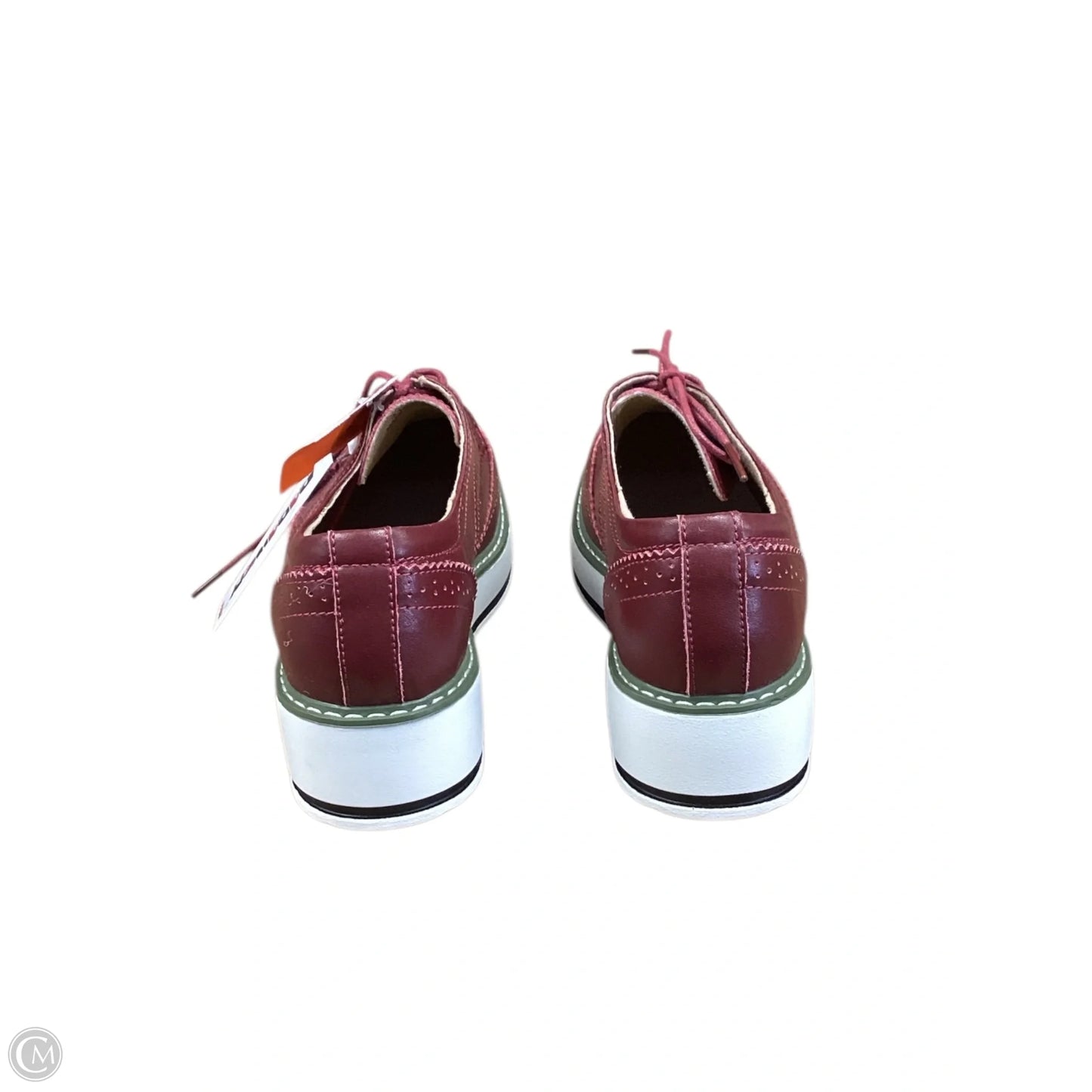 Shoes Sneakers By Clothes Mentor In Red, Size: 10