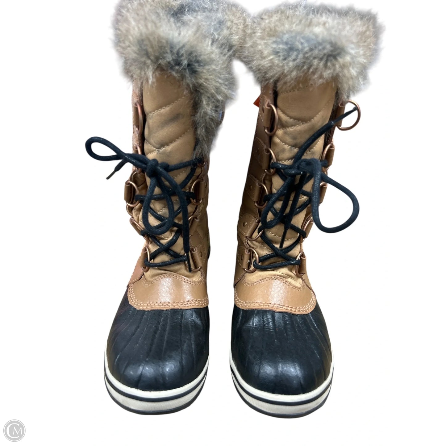 Boots Snow By Sorel In Tan, Size: 8