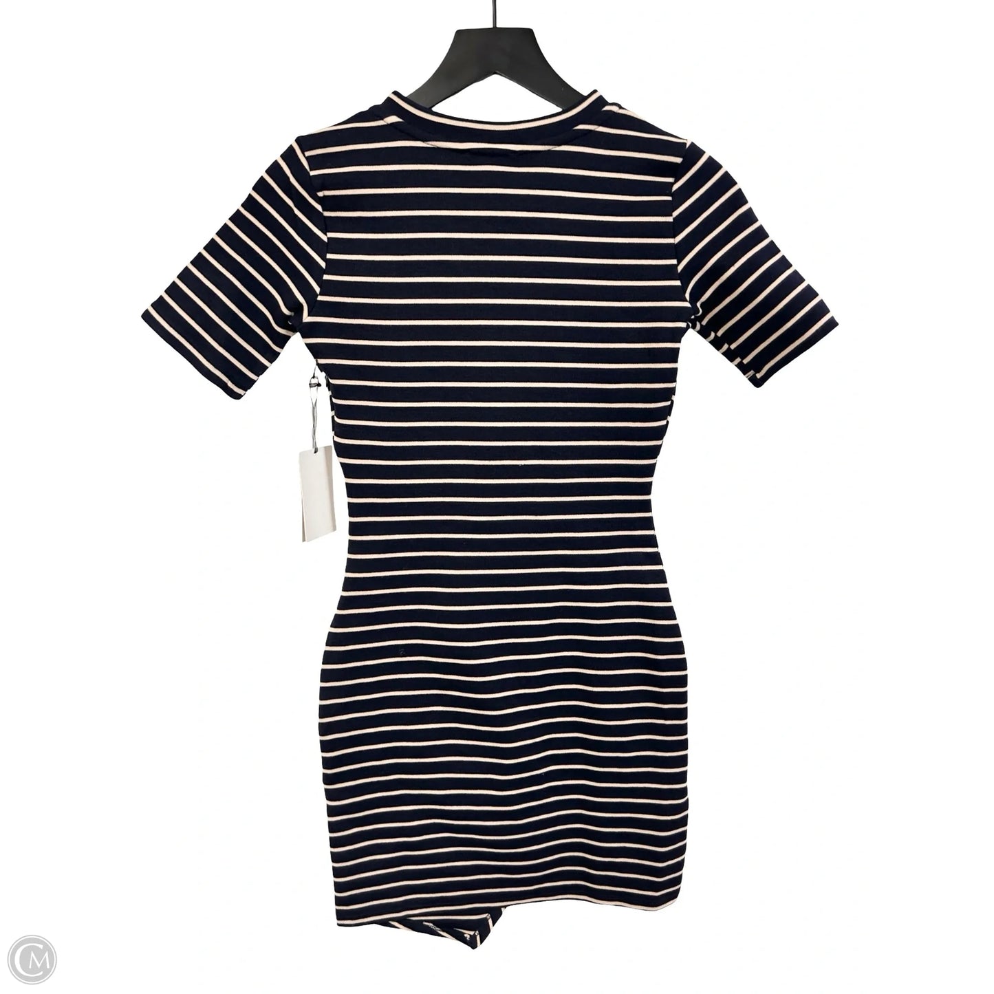 Dress Casual Short By Iris In Blue & Tan, Size: S