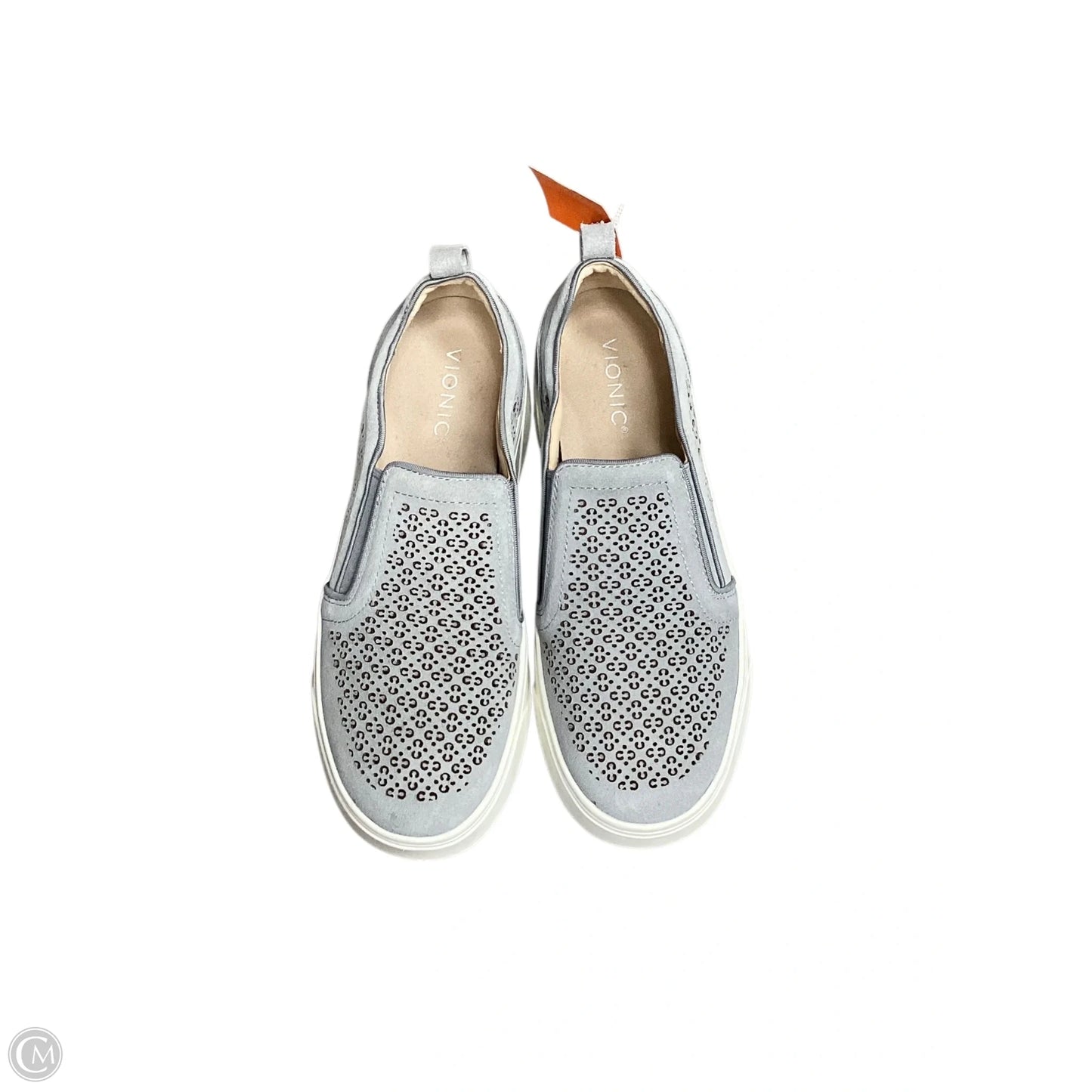 Shoes Flats By Vionic In Grey, Size: 9