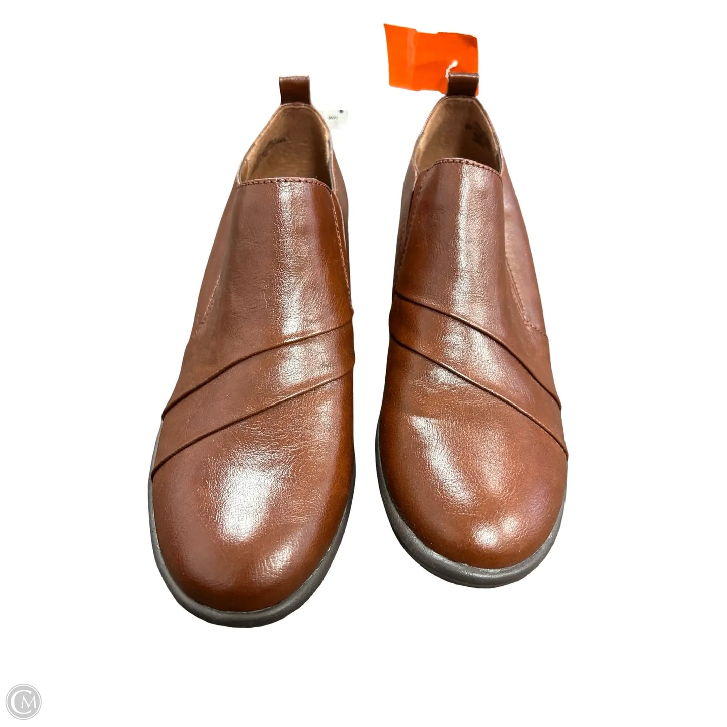 Shoes Heels Block By Sofft In Brown, Size: 8